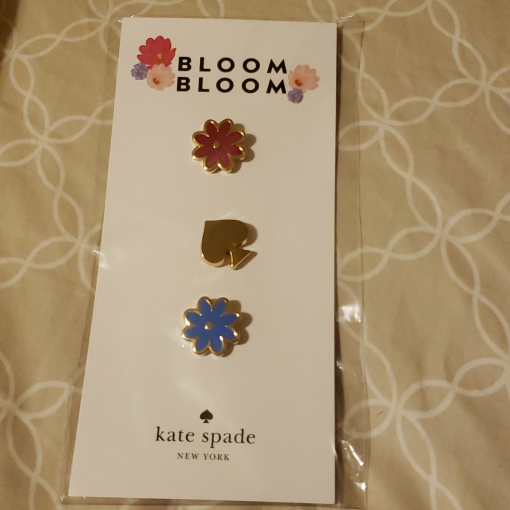 🛑KATE SPADE NEW YORK Bloom Bloom Pins
